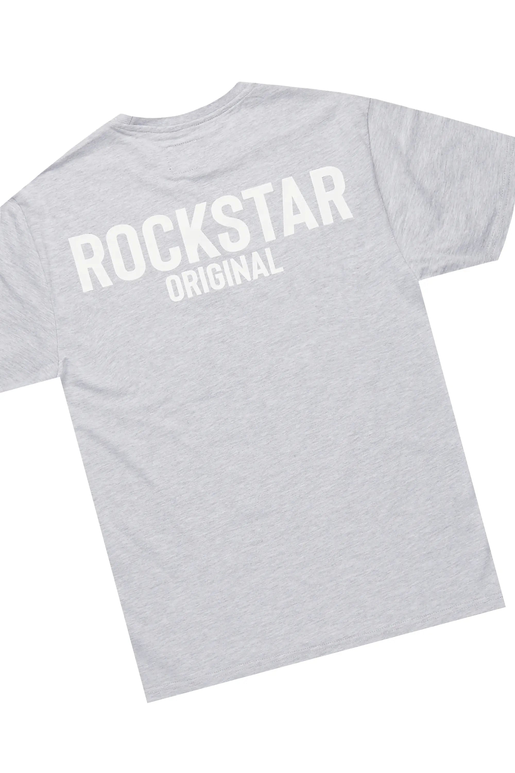 Sana Heather Grey Short Set