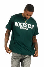 Sana 2.0 Dark Green/White Oversized Graphic T-Shirt