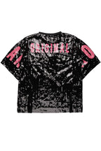 Birthday Bitch Black Sequin Mini Dress