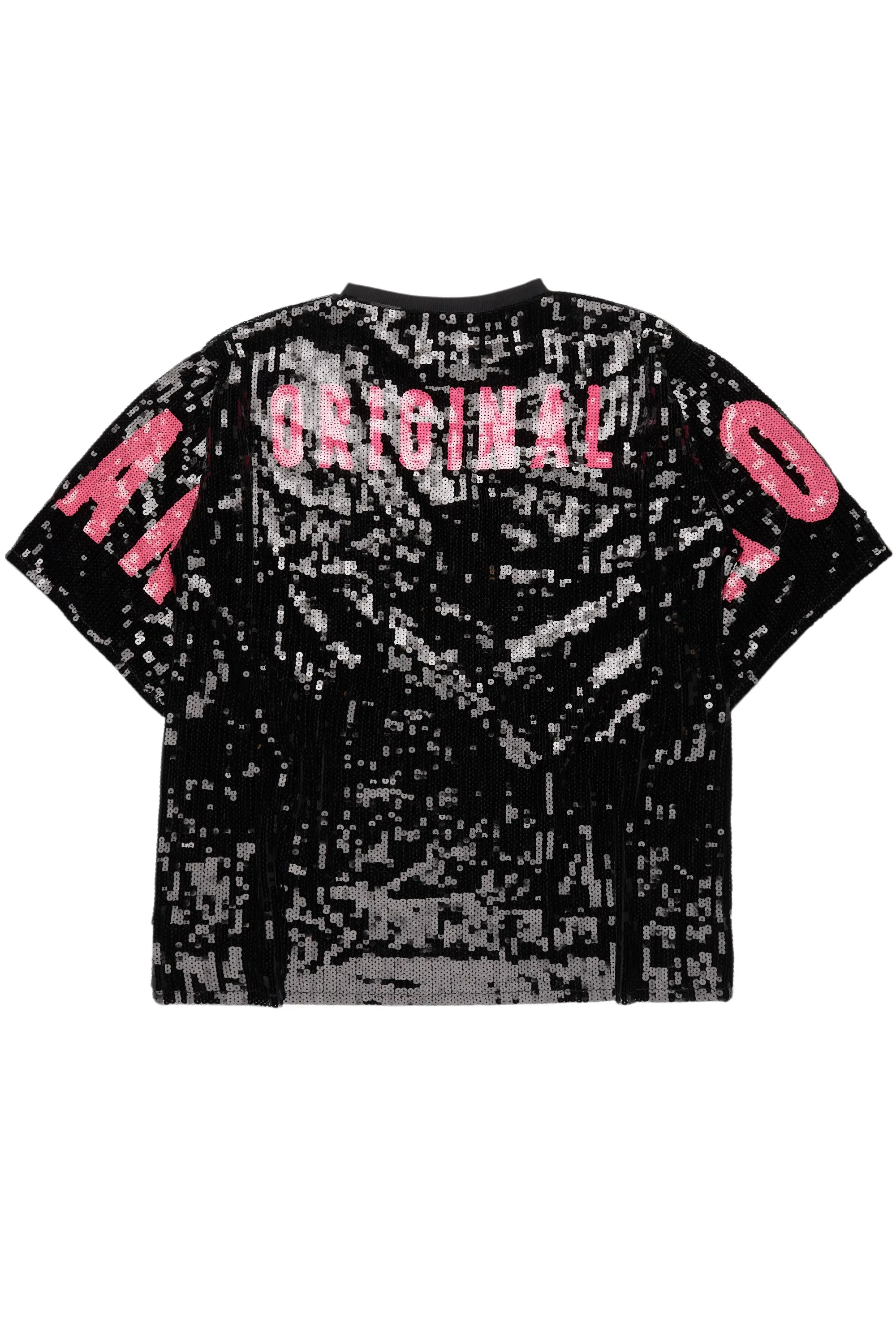 Birthday Bitch Black Sequin Mini Dress