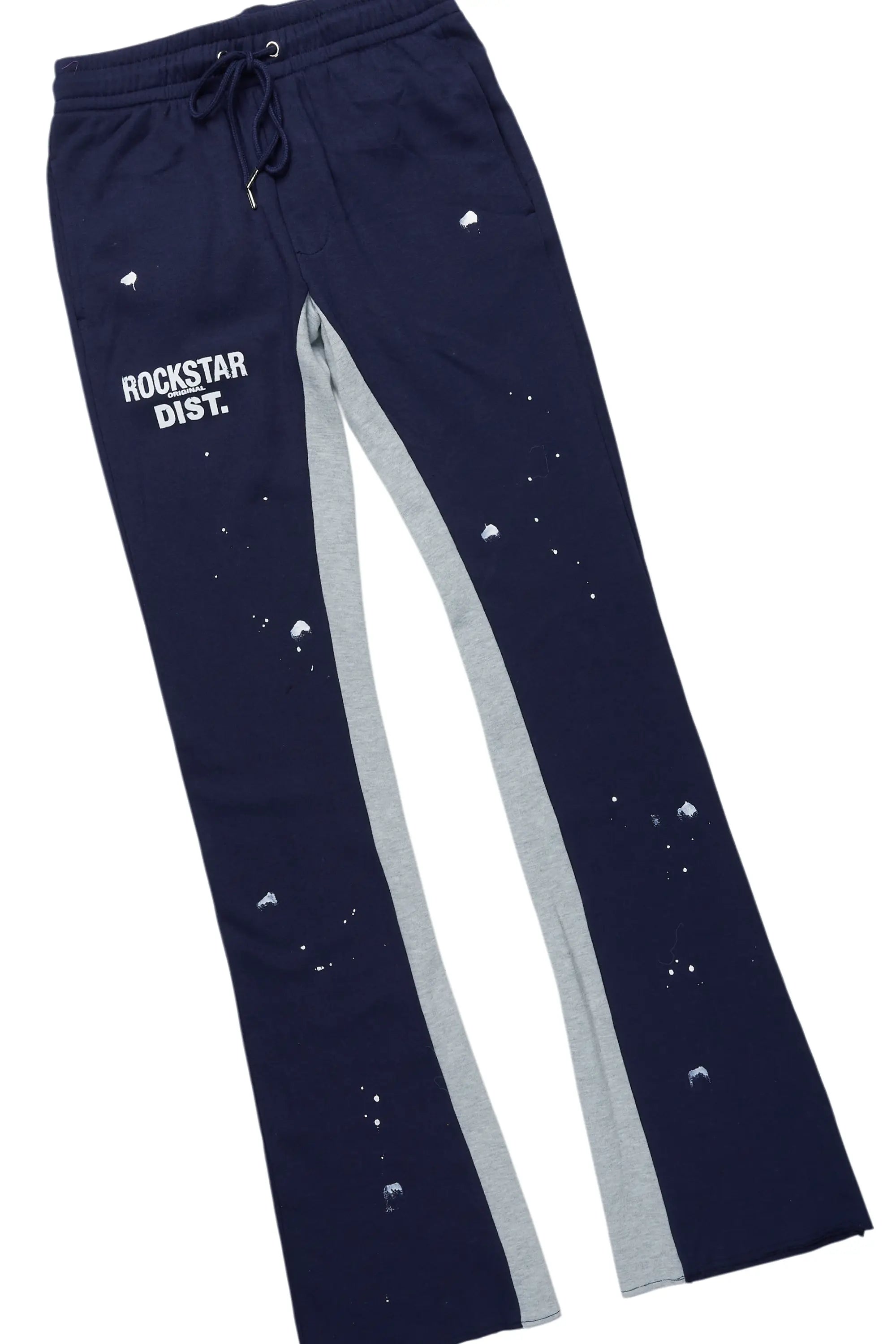 Raffer Navy Hoodie Baggy Fit Pant Track Set