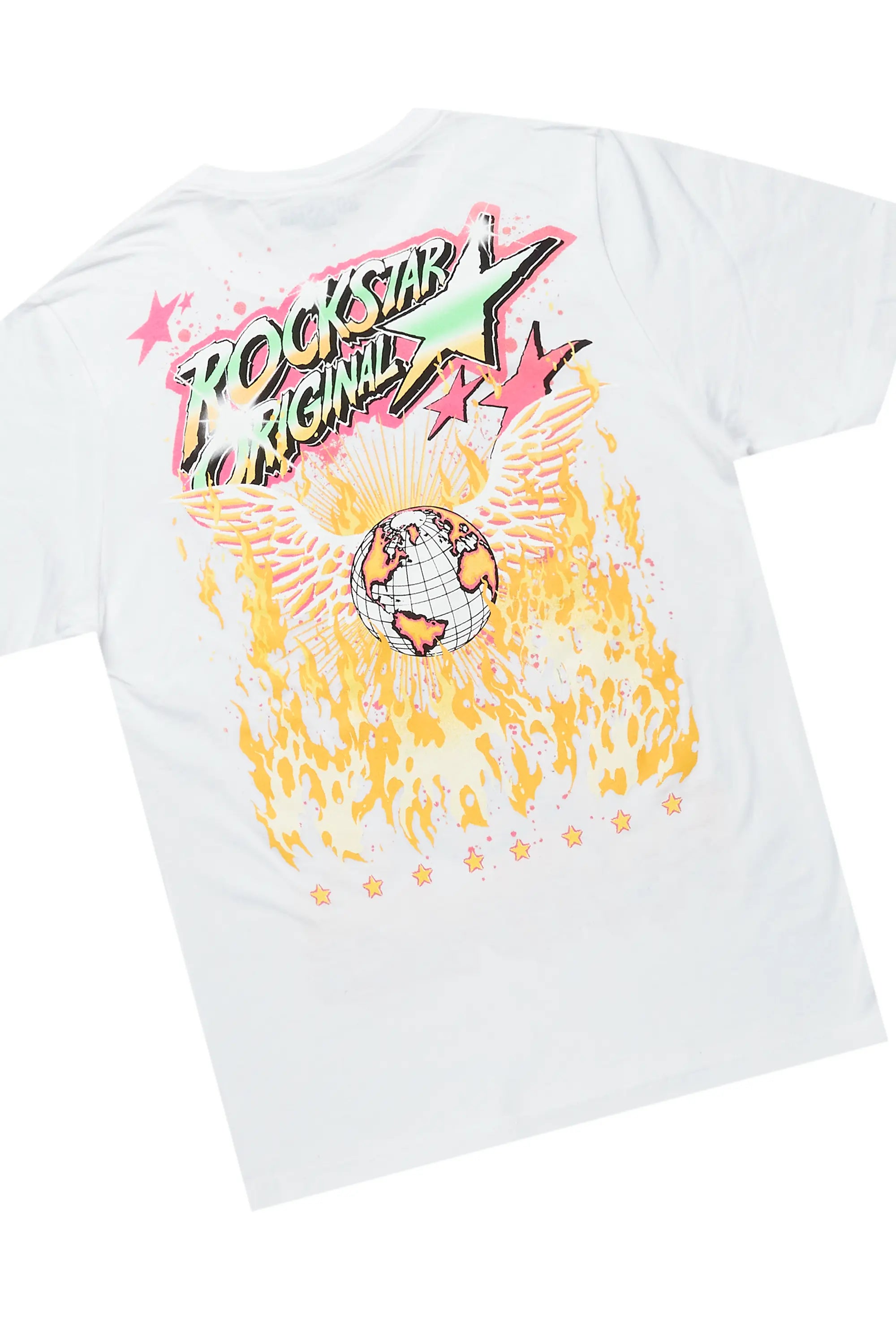 Whitefall White T-Shirt Slim Fit Jean Bundle