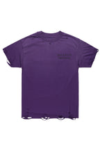 Nyokia Purple Oversized T-Shirt