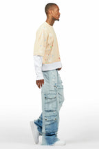 Keylor Light Blue Baggy Fit Jean