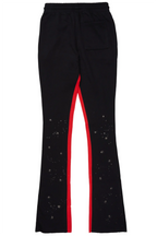 Brandi Black Stacked Track Pant
