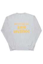 Dist. Town Heather Grey/Yellow Graphic Crewneck