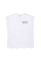 Drako White Graphic Muscle T-Shirt