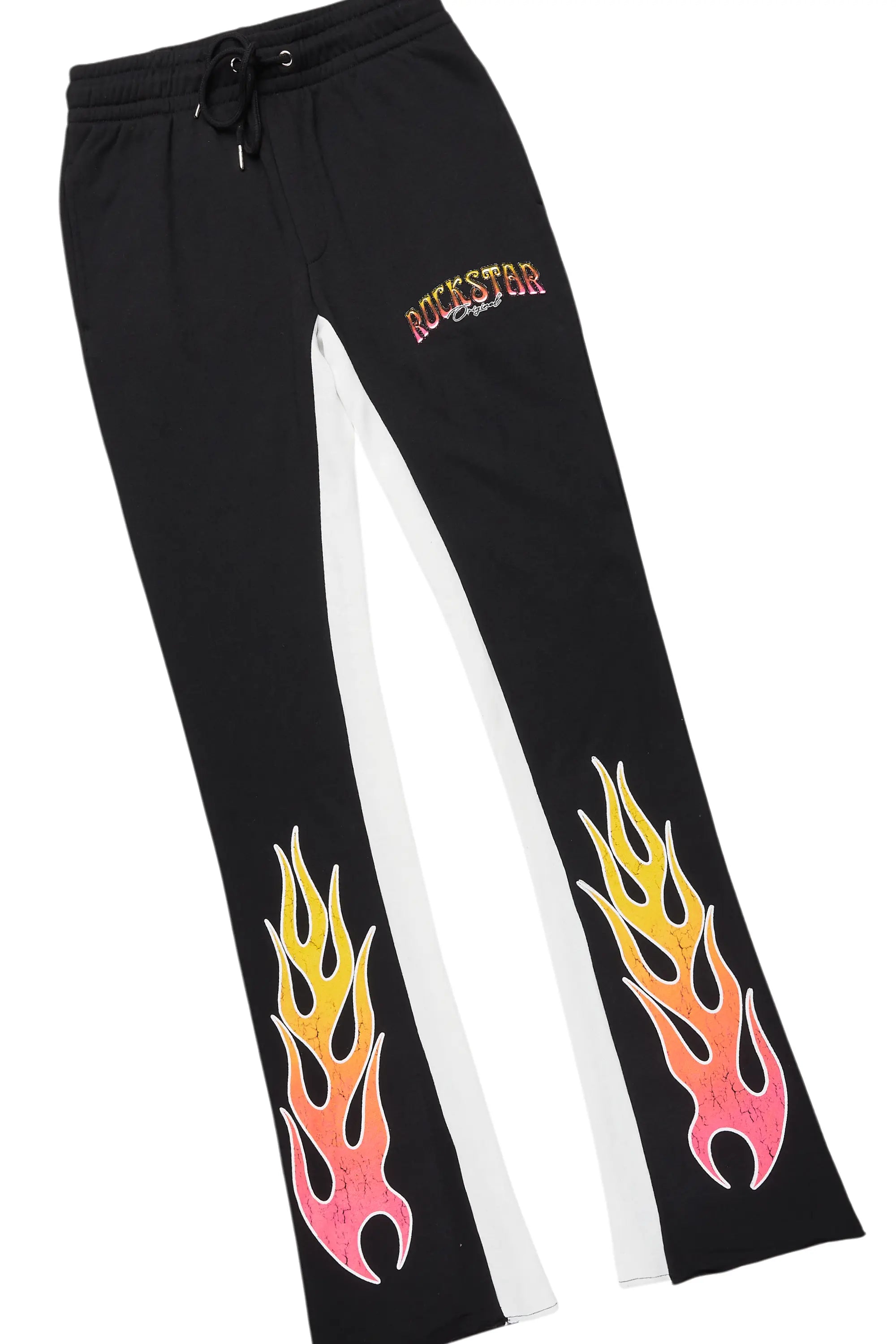 Quito Double Layer T-Shirt/Stacked Baggy Track Pant Set