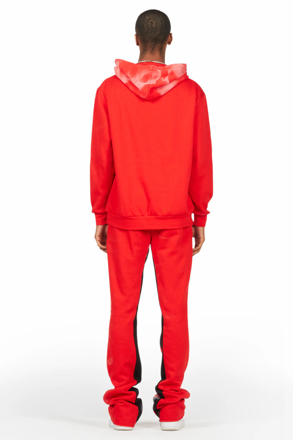 Nelly Red Hoodie/Baggy Track Pant Set