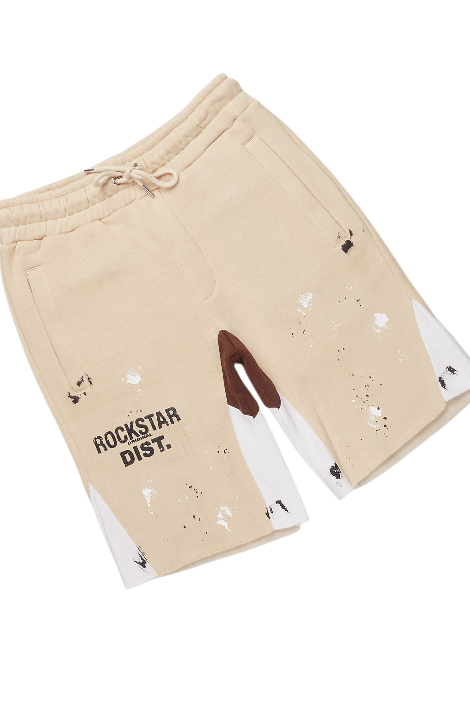 Scottie Beige Painter T-Shirt/Short Set