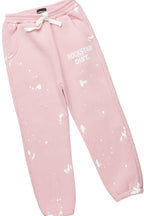 Girls Hadley Blush Crop Top Pant Set