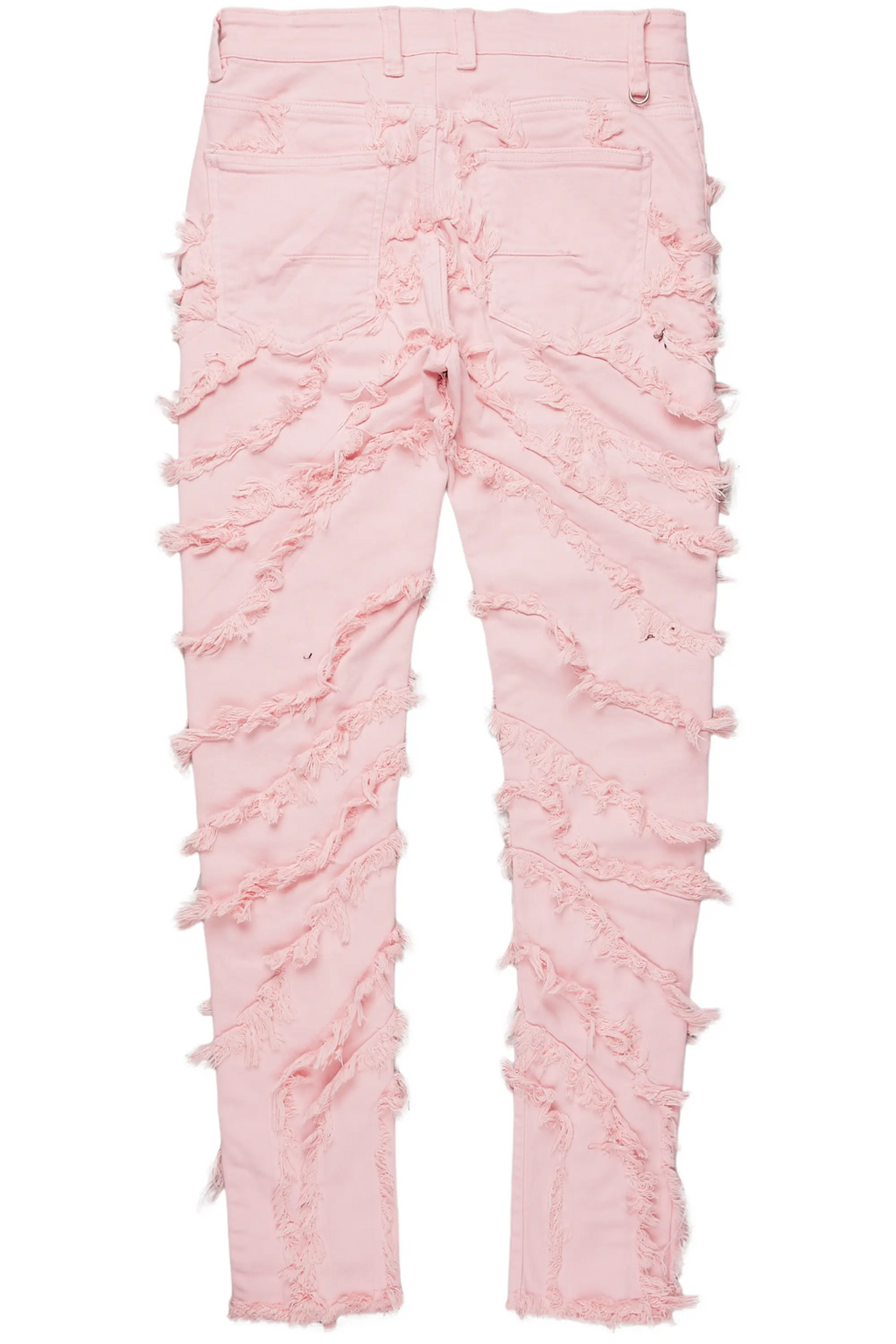 Balta Pink Diagonal Patch Skinny Fit Jean