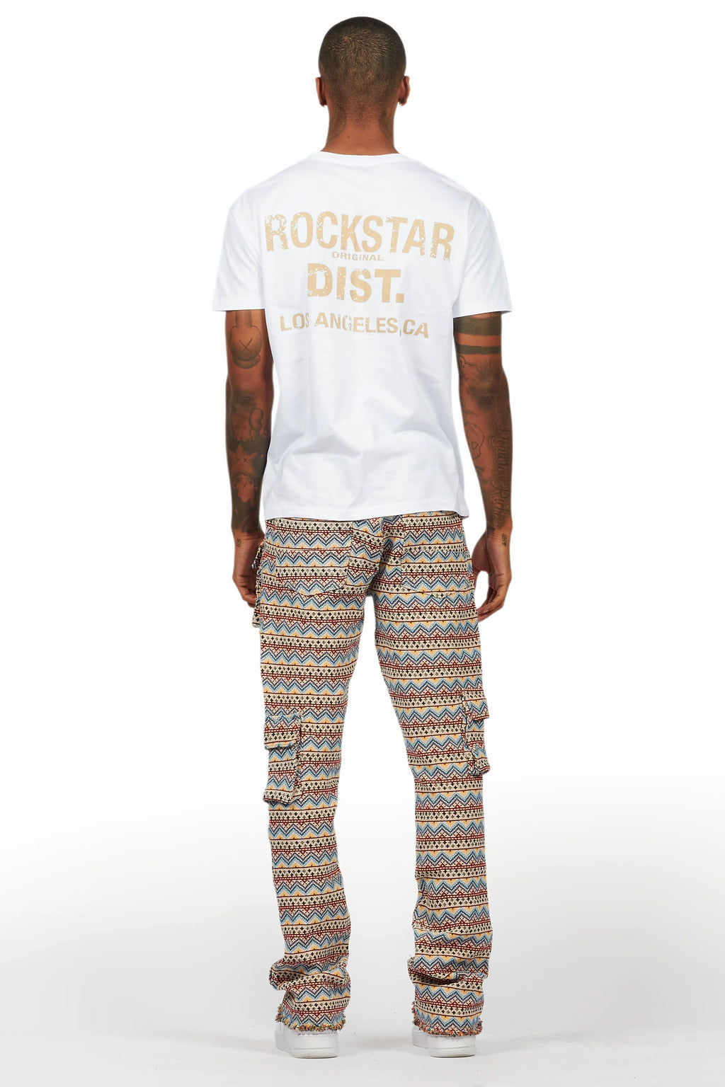 Lake White/Beige T-Shirt/Tapestry Jean Bundle