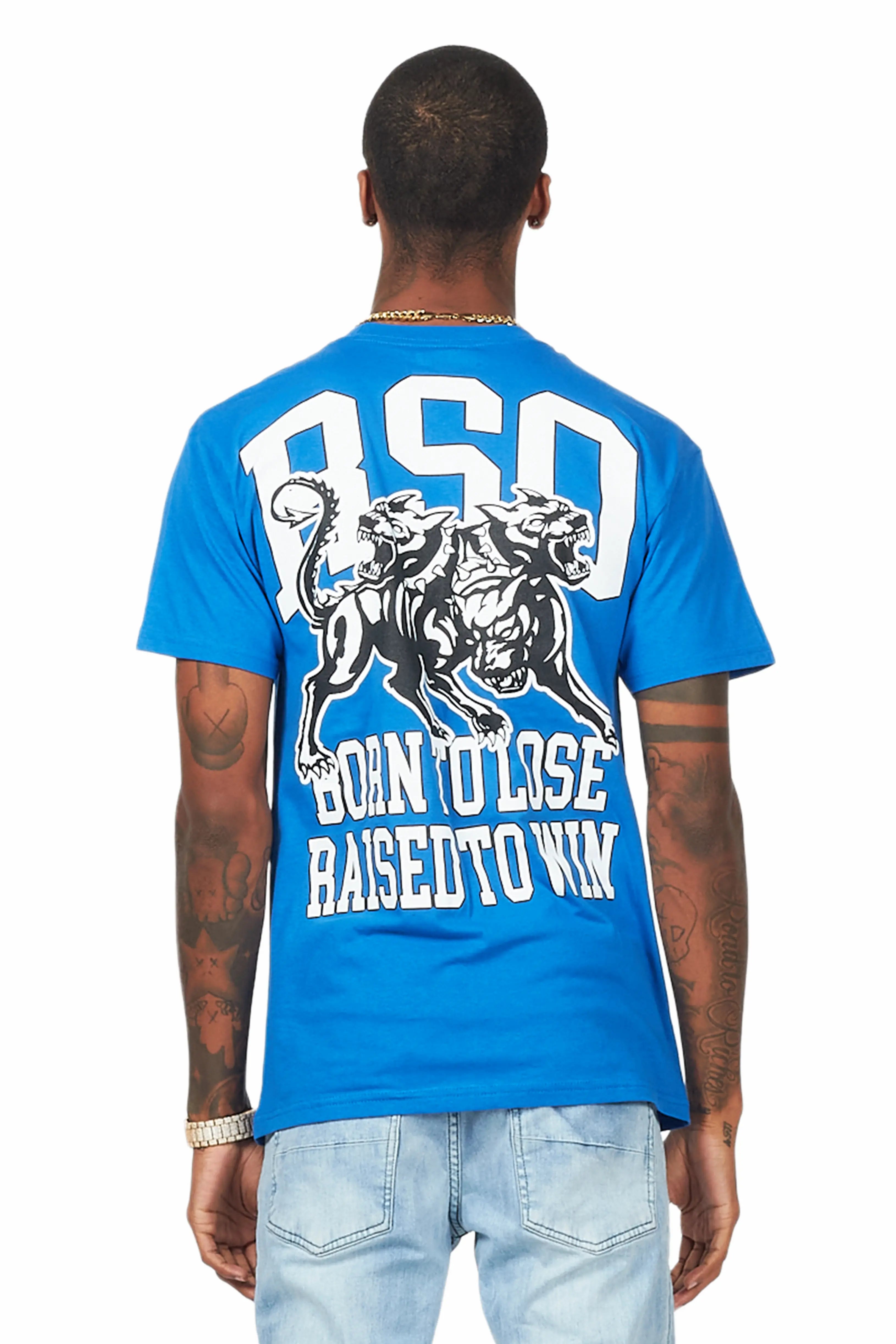 Fagan Royal Blue Graphic T-Shirt