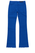 Boys Dag Royal Blue Stacked Flare Jean