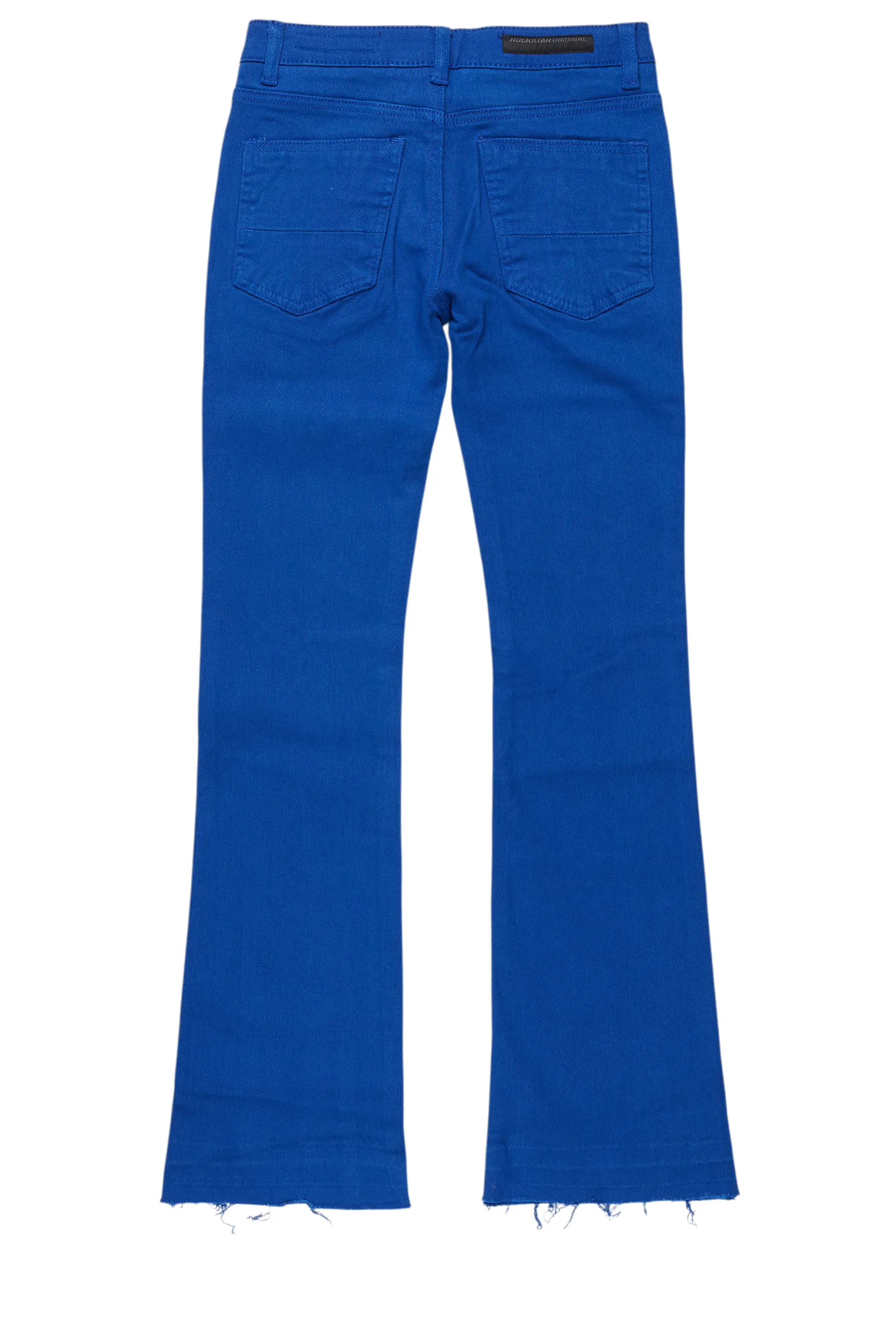 Boys Dag Royal Blue Stacked Flare Jean