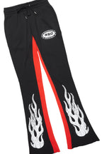 Amos Black Hoodie/Baggy Track Pant Set