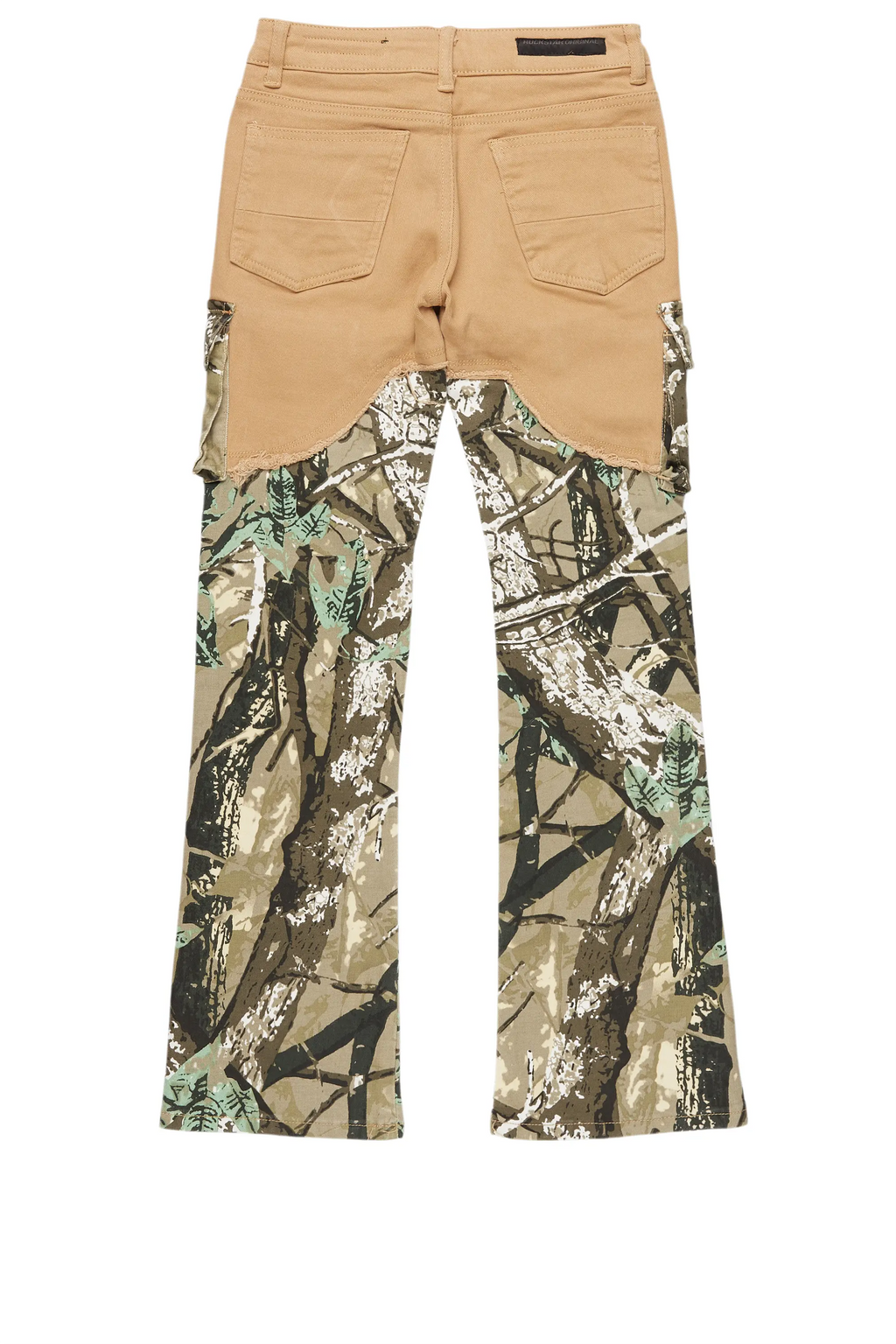 Boys Denka Beige Stacked Fit Jean