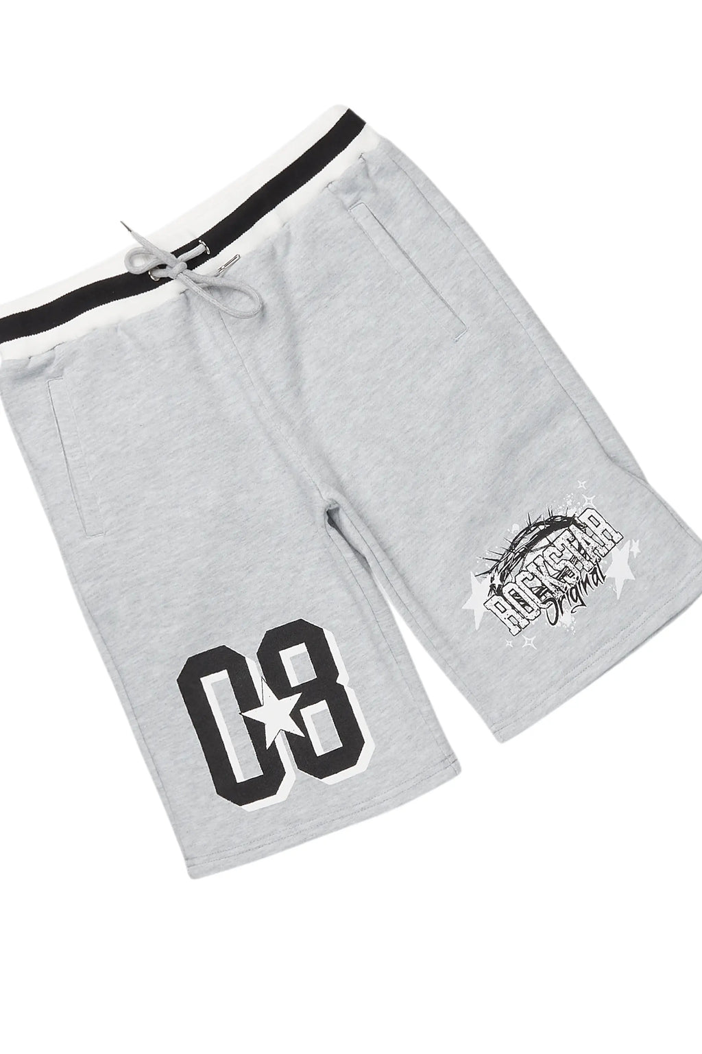 Boys Allstar Heather Grey T-Shirt Short Set
