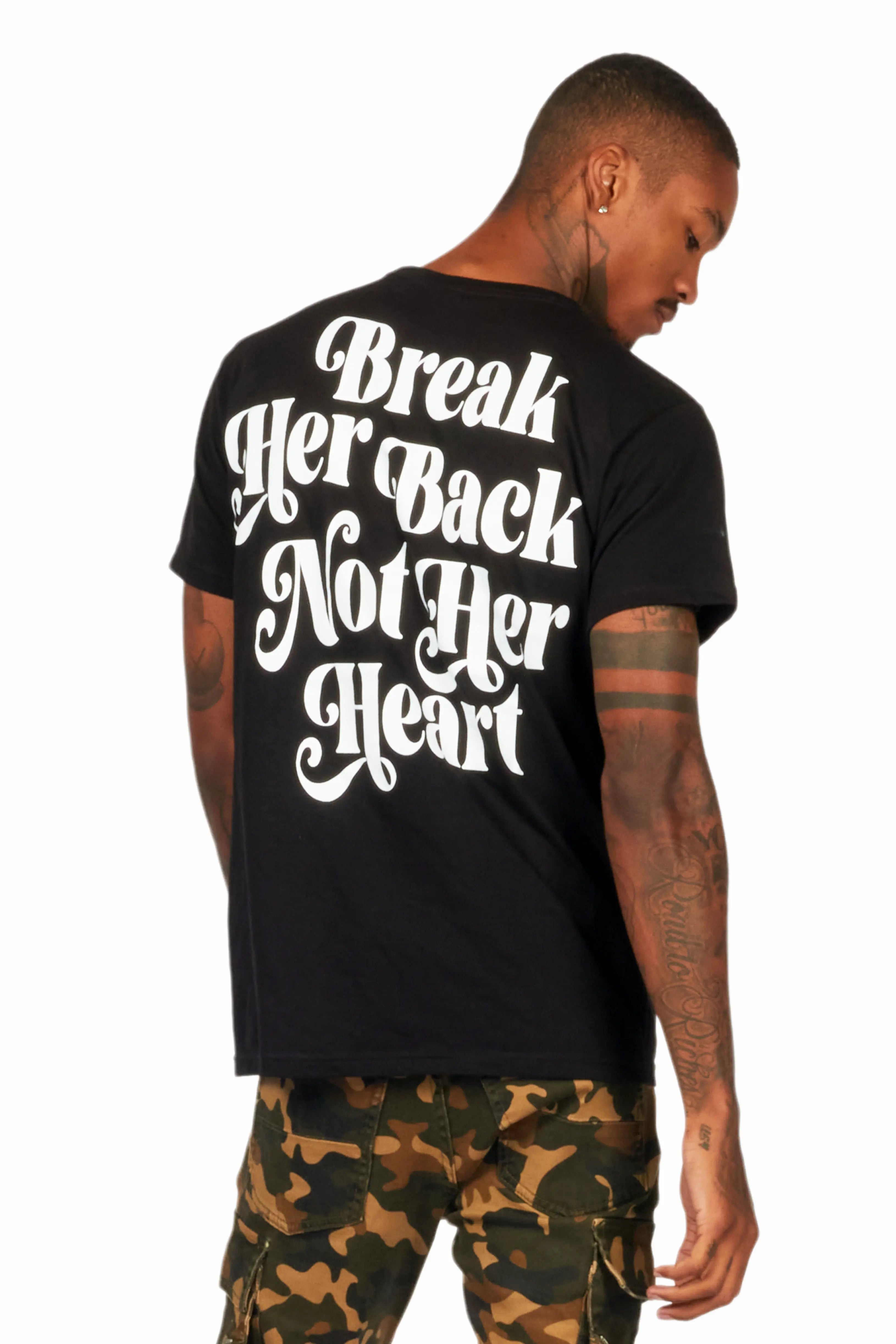 Diamo Black/White Graphic T-Shirt