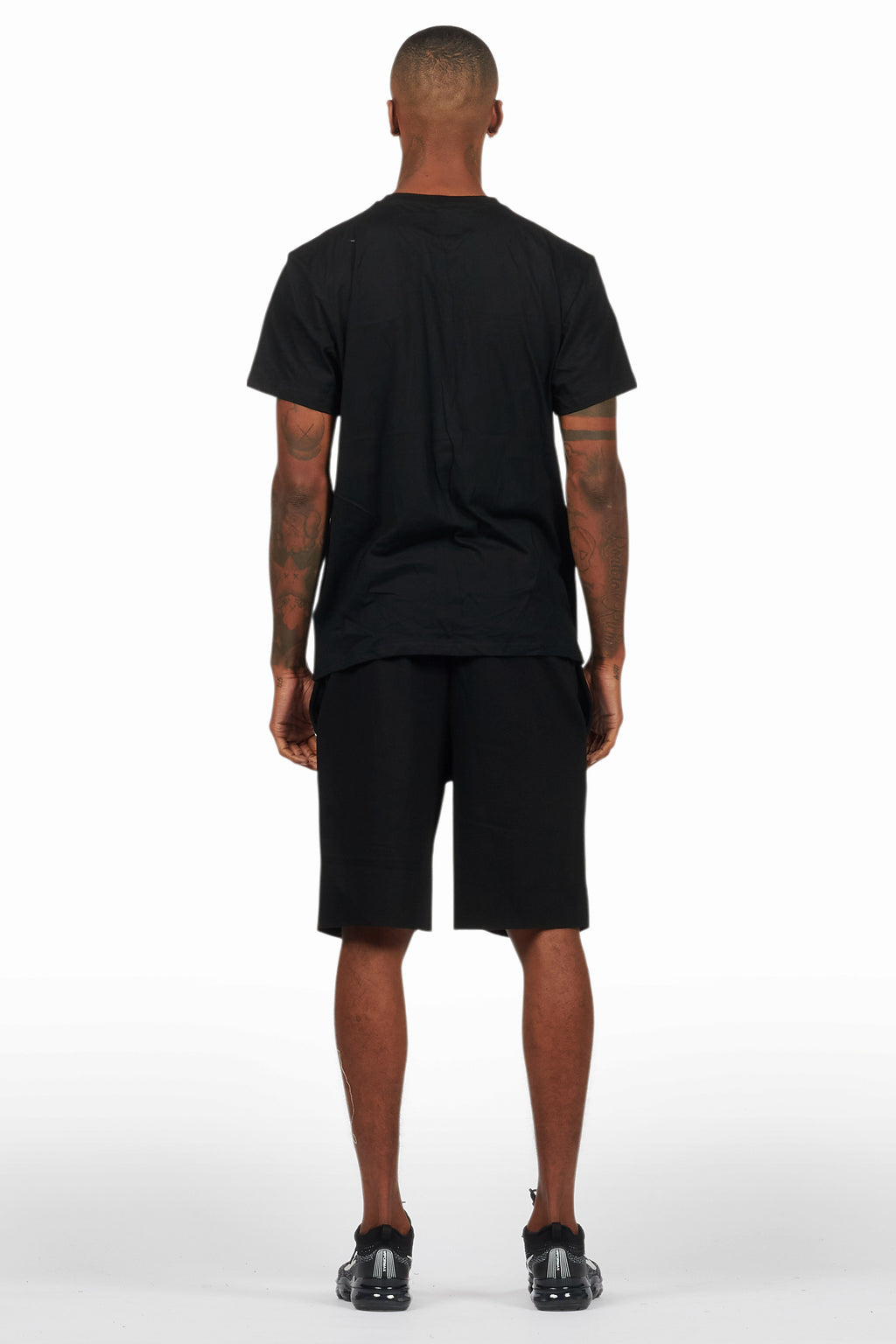 Thierry Black/Black T-Shirt/Short Set