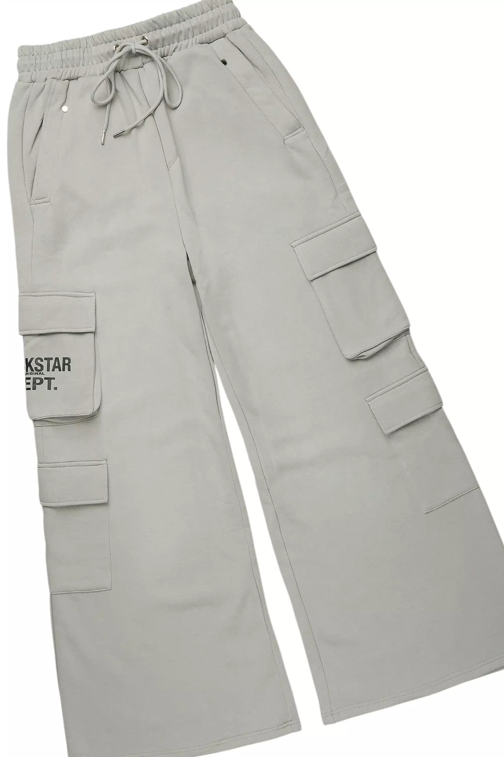 Abilio Grey T-Shirt/Baggy Stacked Track Set