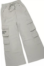 Abilio Grey T-Shirt/Baggy Stacked Track Set