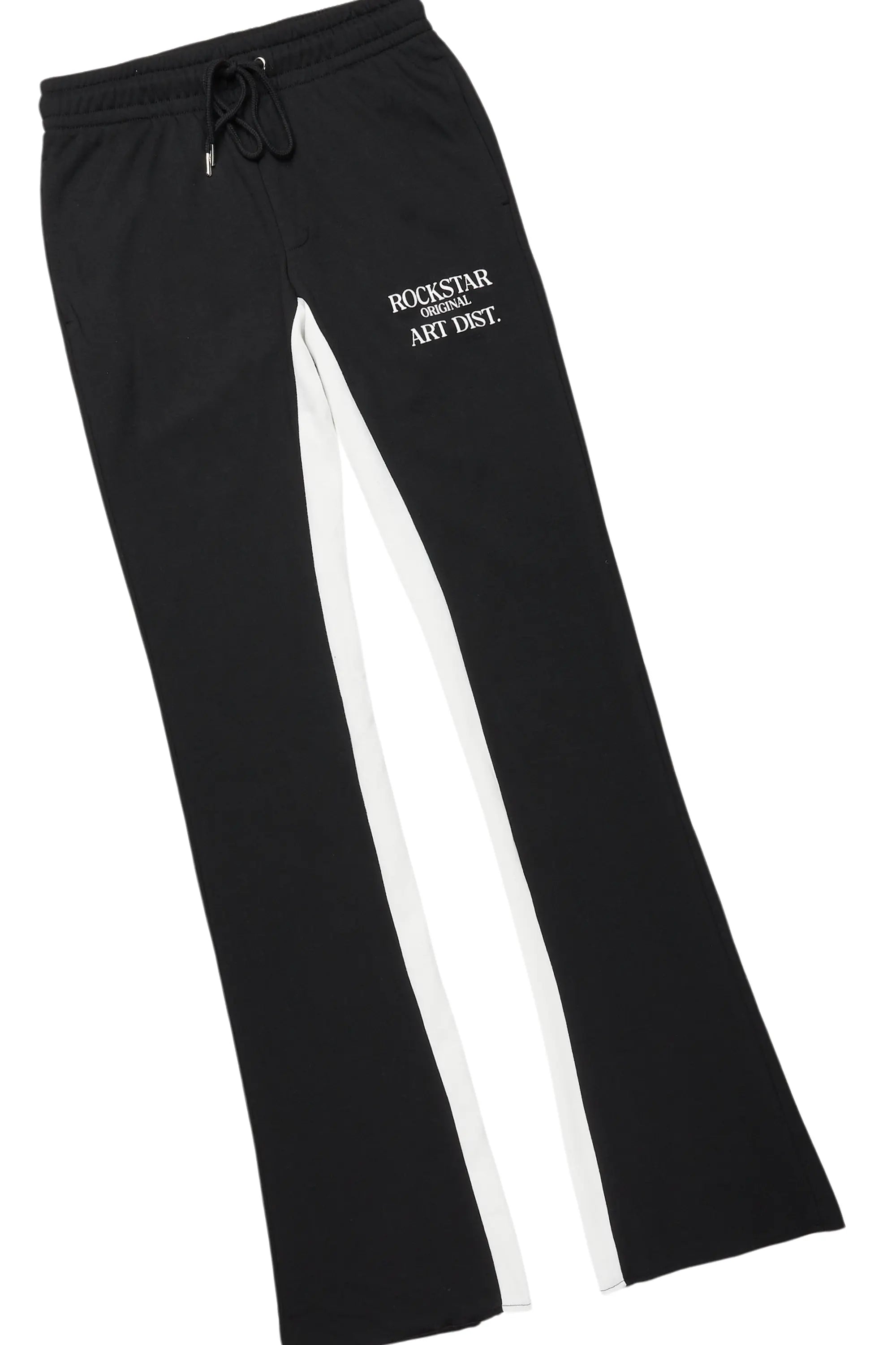 Briggs Black Long Sleeve T-Shirt/Baggy Pant Set