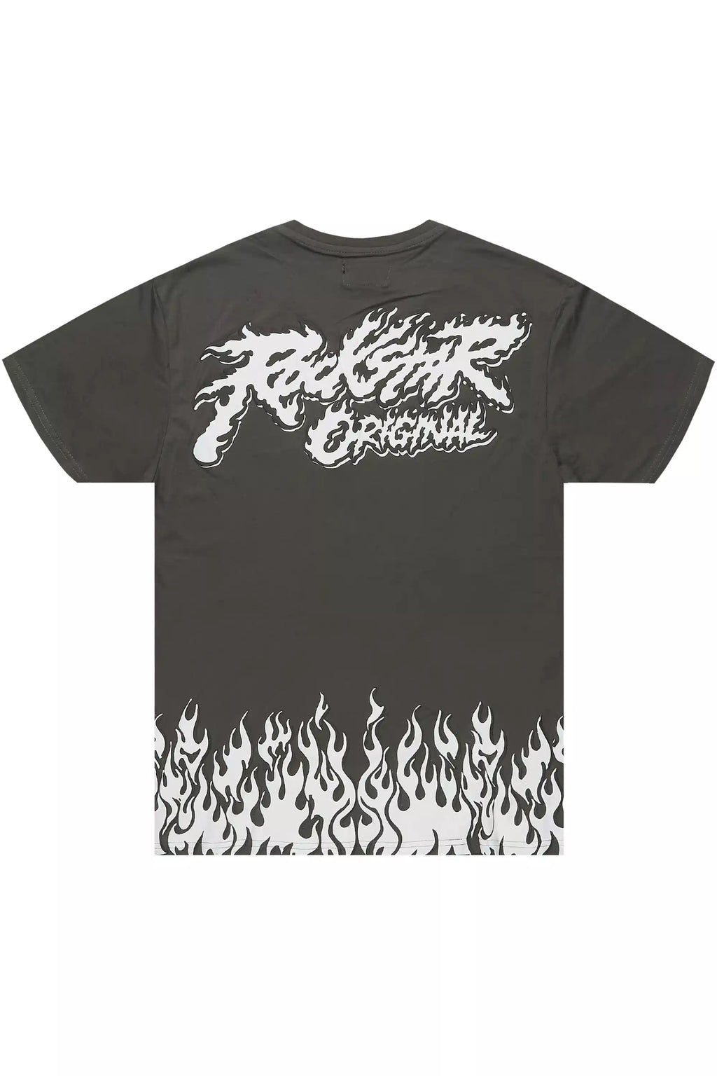 Bubble Charcoal/White Graphic T-Shirt