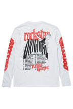 Burial White Long Sleeve Graphic T-Shirt