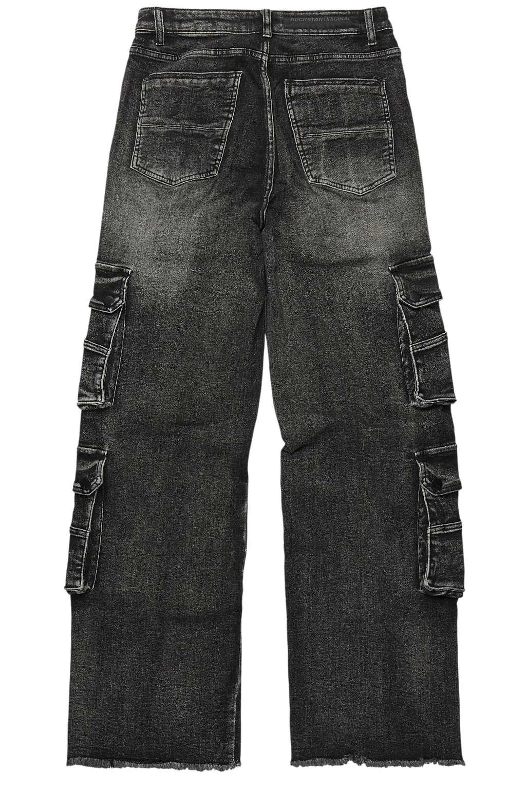 Keylor Black Wash Baggy Fit Jean