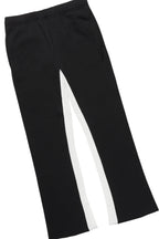 Boys Beno Black/Green T-Shirt/Stacked Flare Pant Set