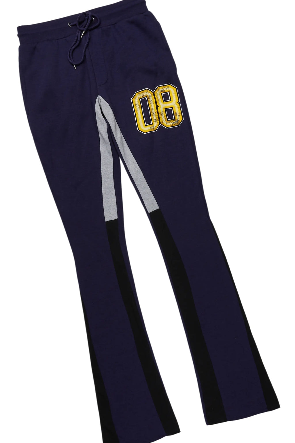 Fields Navy Stacked Flare Hoodie Track Set