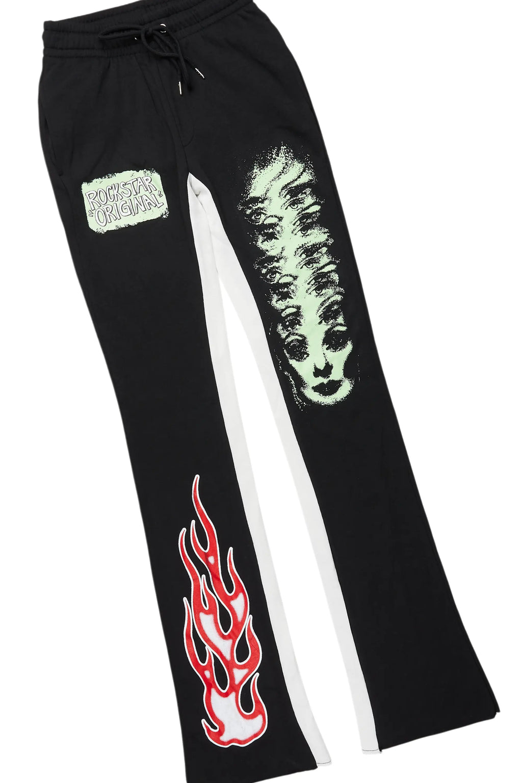 Beno Black Long Sleeve T-Shirt/Baggy Pant Set