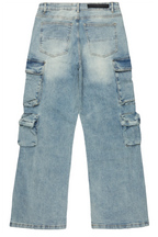 Cortie Blue Baggy Fit Jean