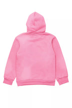 Girls Danika Pink/Black Graphic Hoodie with Patch