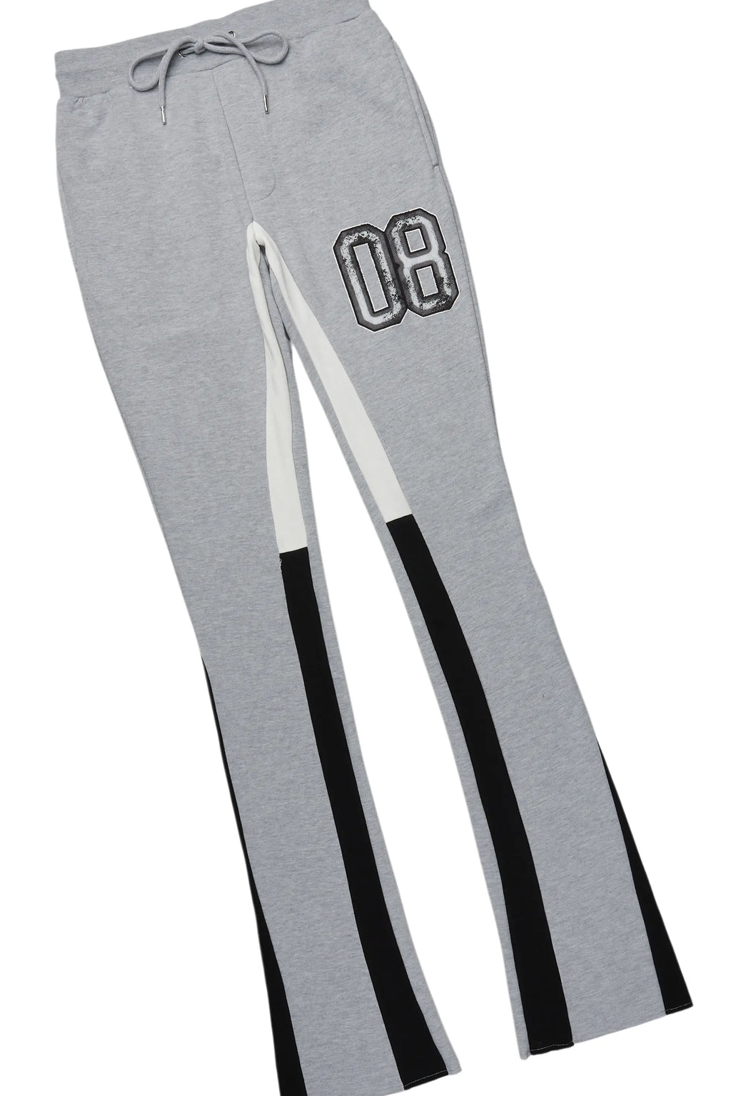 Fields Grey/White Stacked Flare Hoodie Track Set