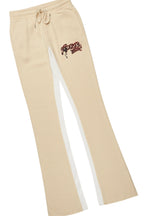 Danby Black/Beige T-Shirt/Baggy Pant Set