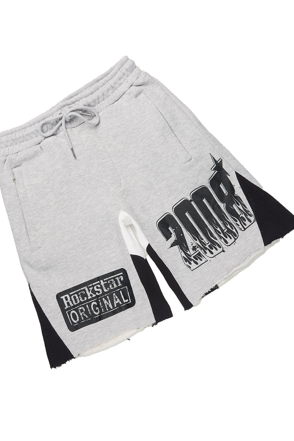 Amos Heather Grey T-Shirt/Short Set