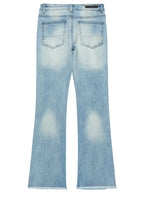 Boys Dag Dark Blue Stacked Flare Jean