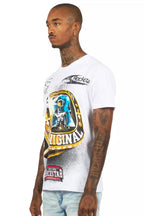 Gemchamp White Graphic T-Shirt