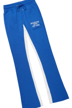 Briggs White/Royal Long Sleeve T-Shirt/Baggy Pant Set