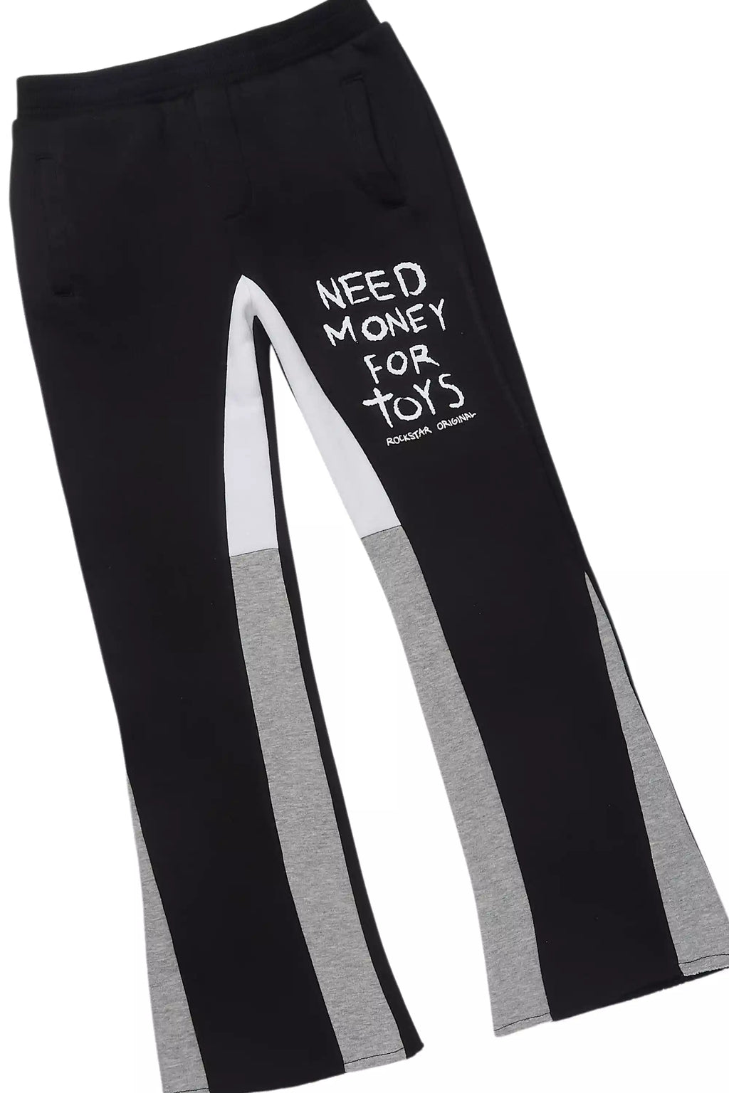 Boys M4 Toys Black/Grey Stacked Flare Track Set