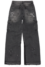 Dallin Grey Painter Baggy Cargo Jean