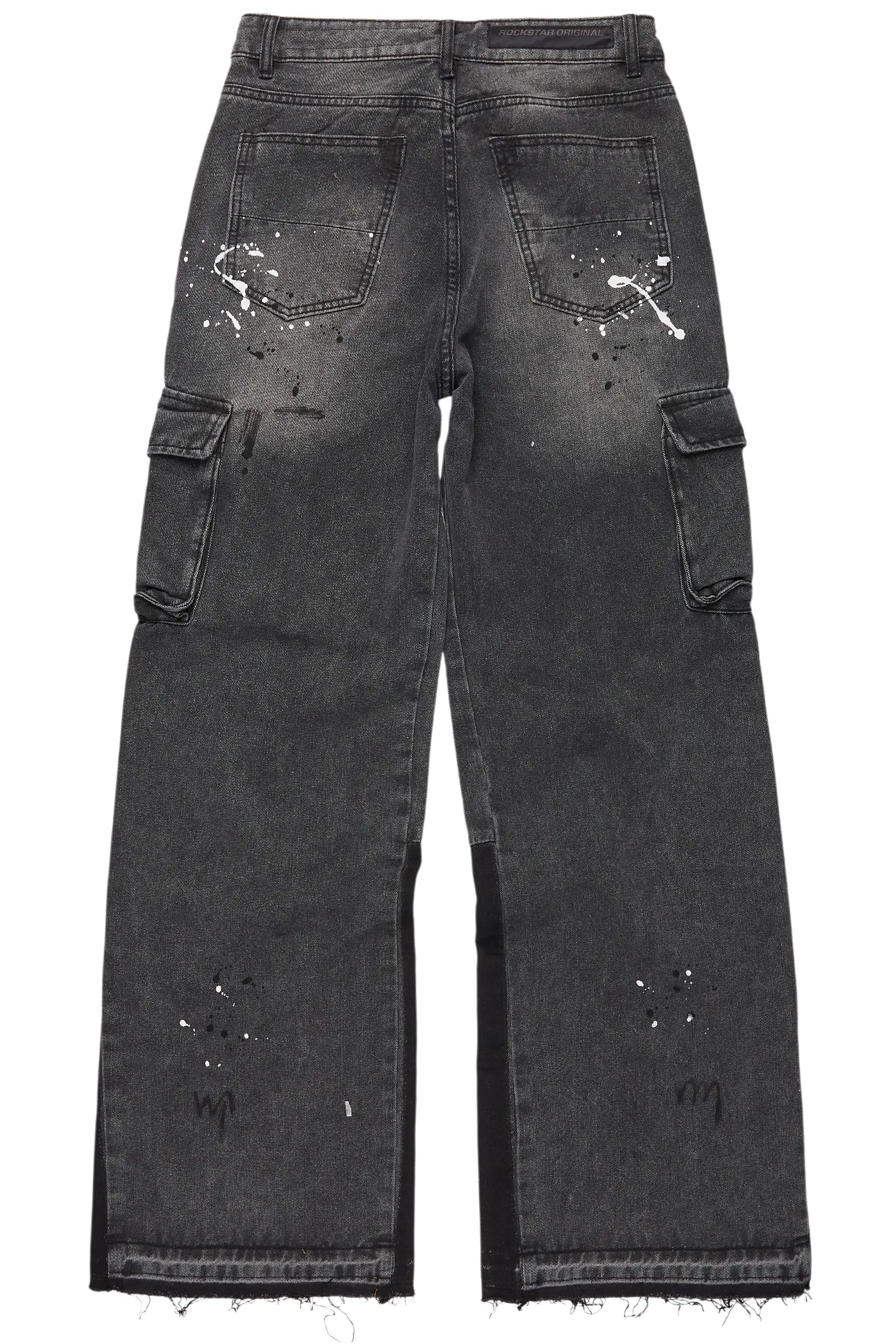 Dallin Grey Painter Baggy Cargo Jean