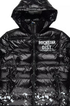 Raffer Black Heavy Puffer Jacket