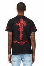 Leander Black Graphic T-Shirt