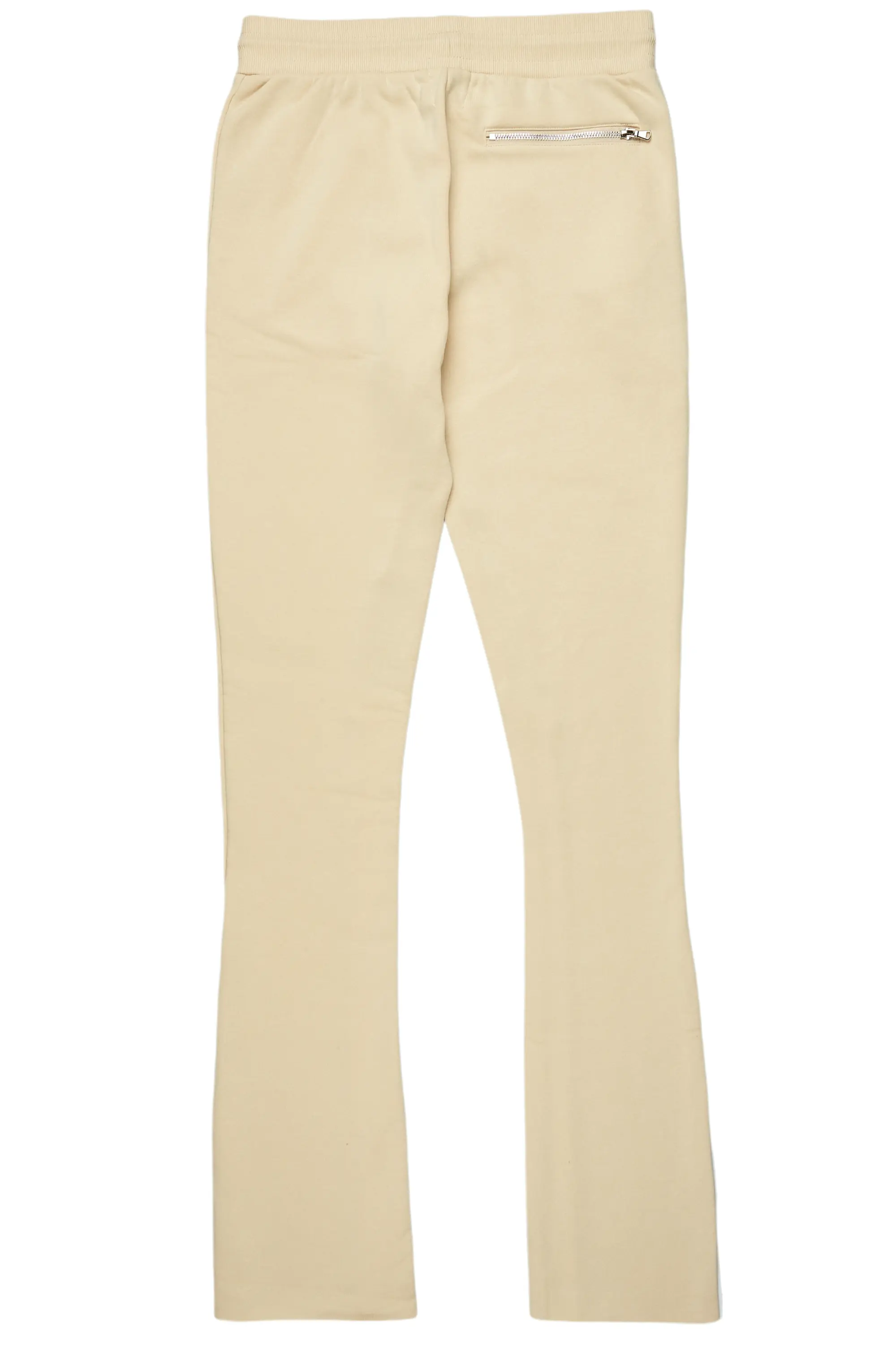 Alpine Beige/Black Stacked Flare Pant
