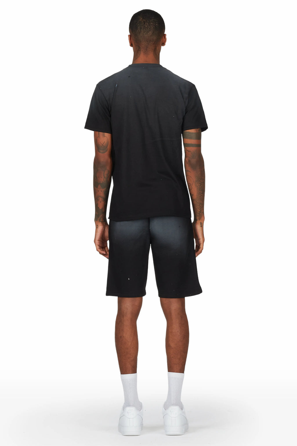 Allstar Black T-Shirt Short Set