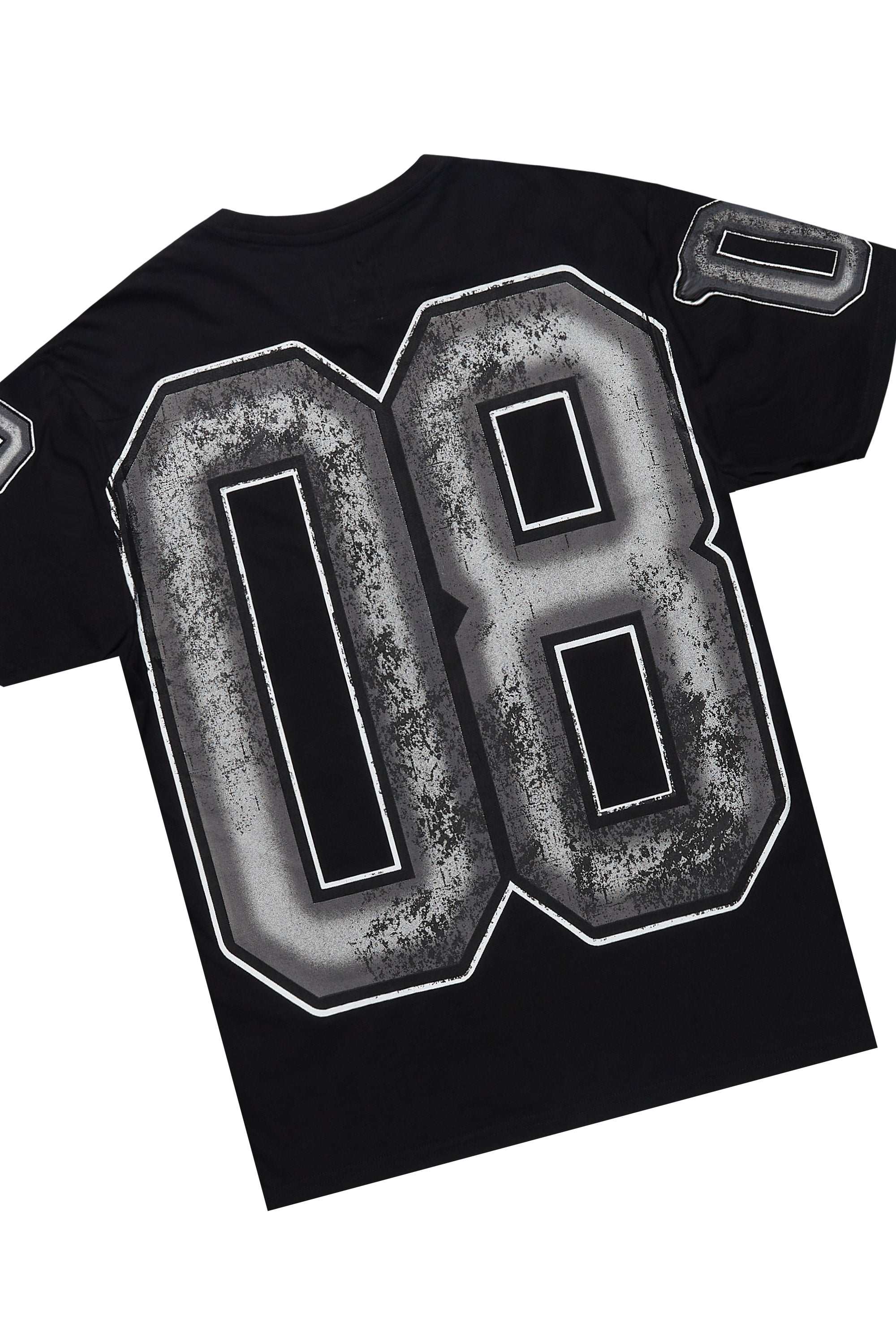 Fields Black/Grey T-Shirt Short Set